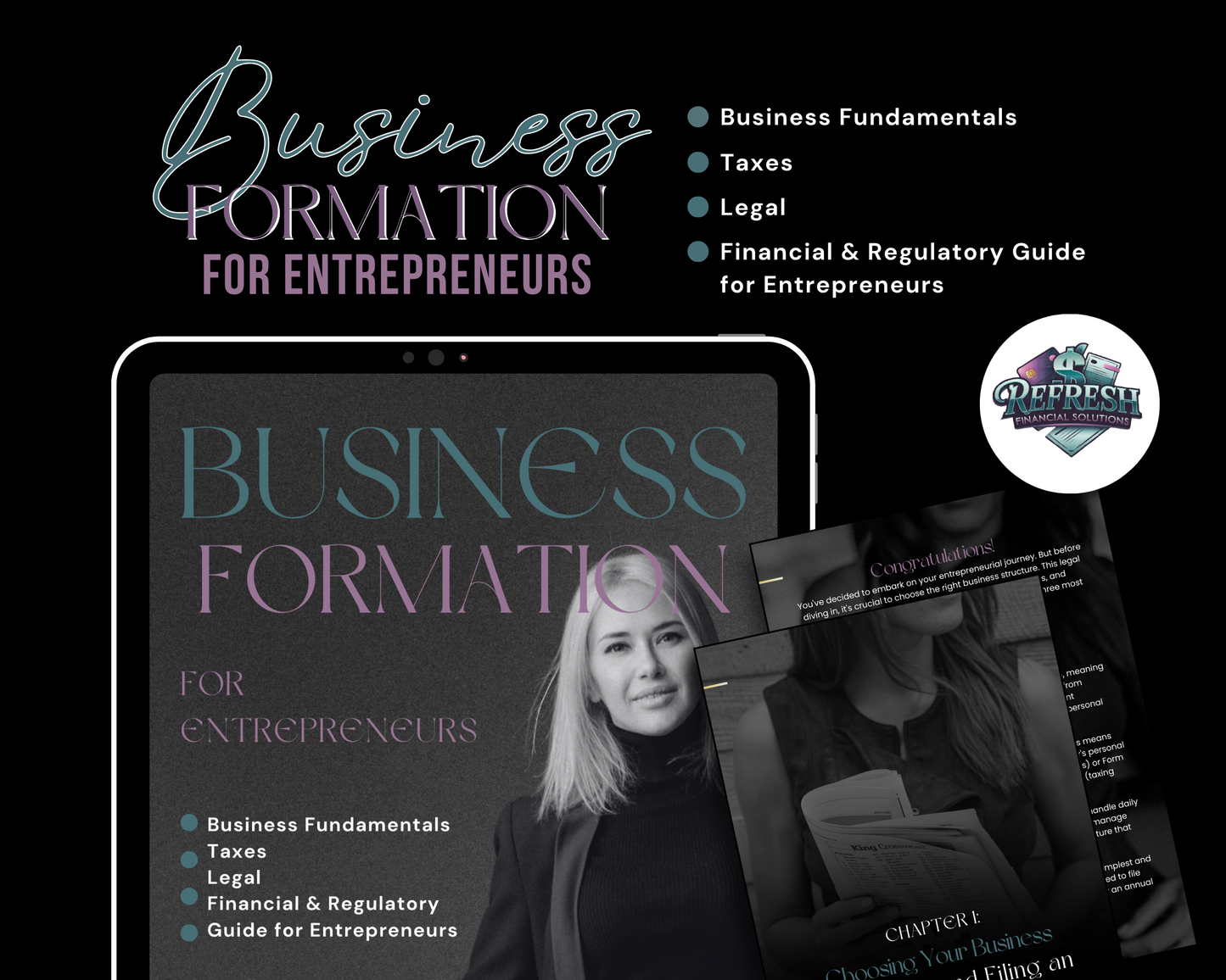 Business Formation for Entrepreneurs