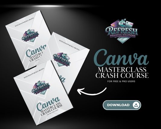 OG - Canva Crash Course Ebook with Master Resell Rights