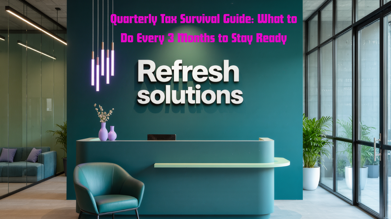 Quarterly Tax Survival Guide: What to Do Every 3 Months to Stay Ready