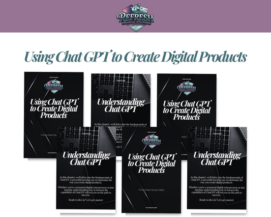 Using ChatGPT to Create Digital Products